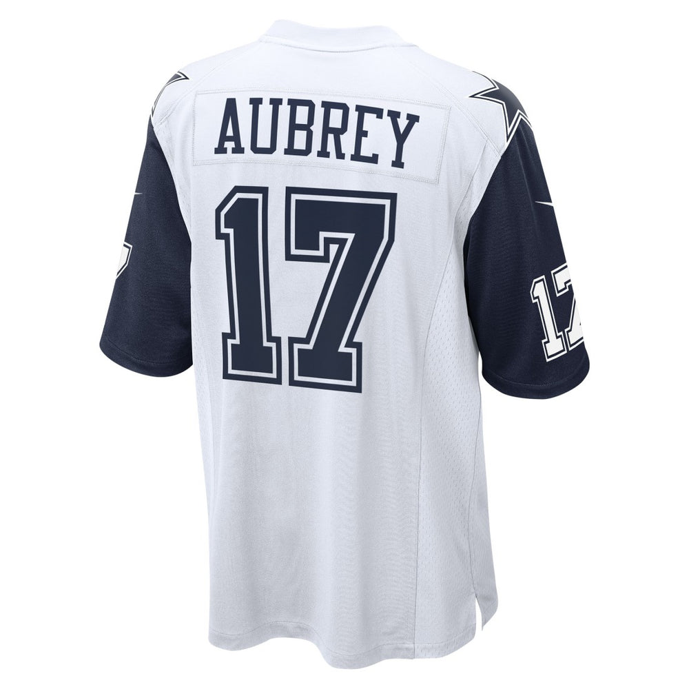Brandon Aubrey Dallas Cowboys Alternate Game Team Jersey White - Nike