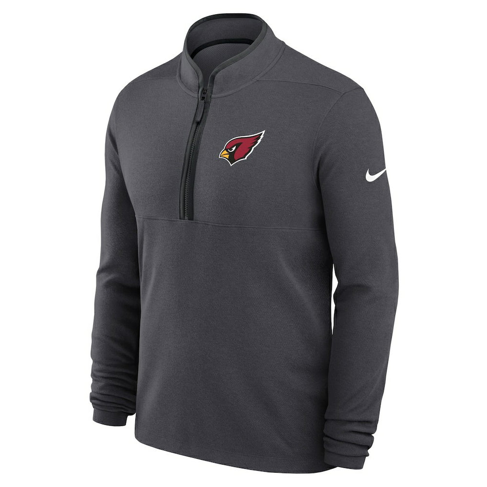 Arizona Cardinals Lightweight Victory Dri-FIT Half-Zip Pullover Anthracite - Nike