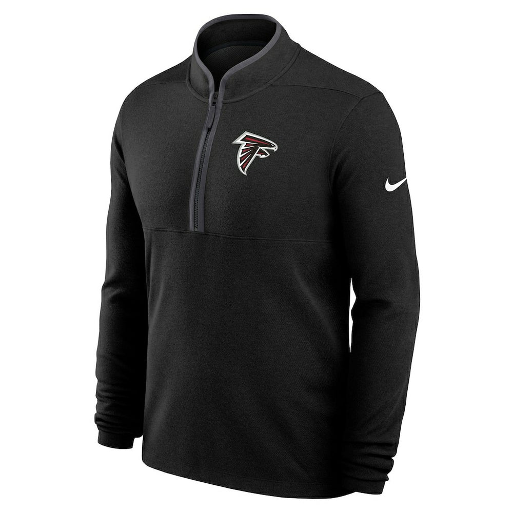 Atlanta Falcons Lightweight Victory Dri-FIT Half-Zip Pullover Black - Nike