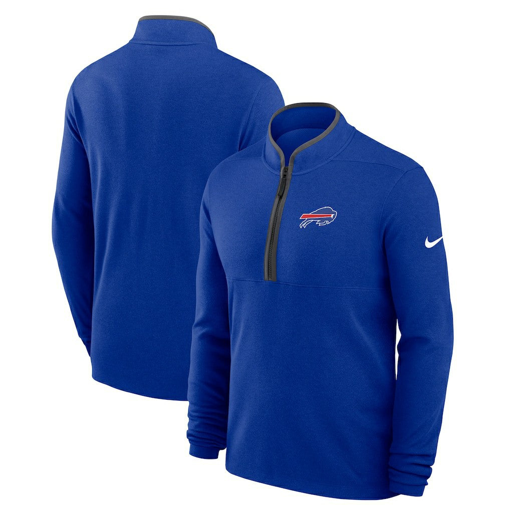 Buffalo Bills Lightweight Victory Dri-FIT Half-Zip Pullover Royal - Nike