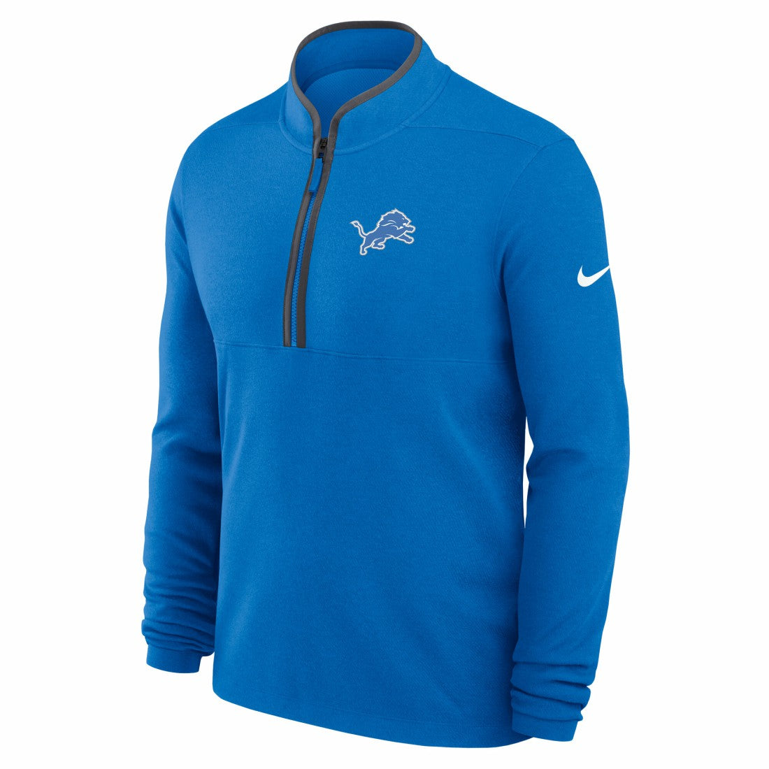 Detroit Lions Lightweight Victory Dri-FIT Half-Zip Pullover Blue - Nike