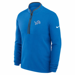 Detroit Lions Lightweight Victory Dri-FIT Half-Zip Pullover Blue - Nike