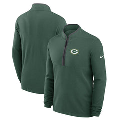 Green Bay Packers Lightweight Victory Dri-FIT Half-Zip Pullover Green - Nike