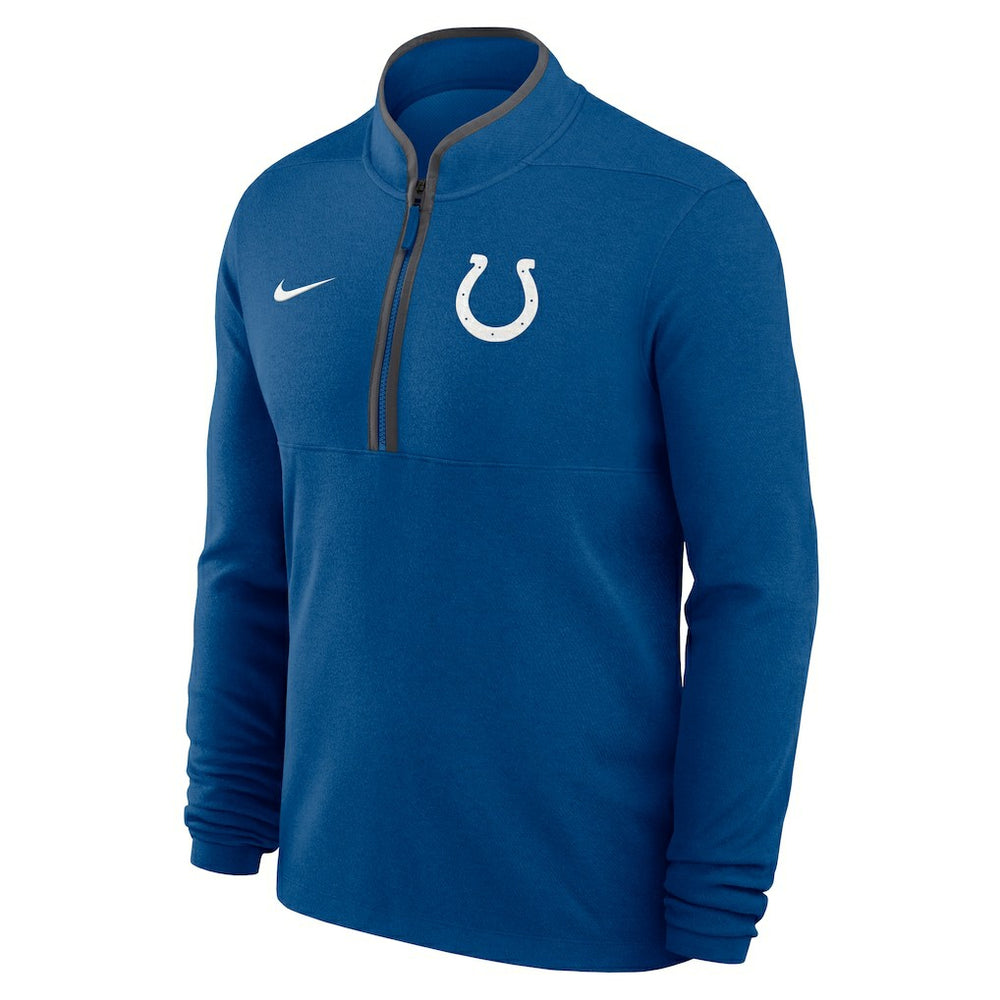 Indianapolis Colts Lightweight Victory Dri-FIT Half-Zip Pullover Royal - Nike