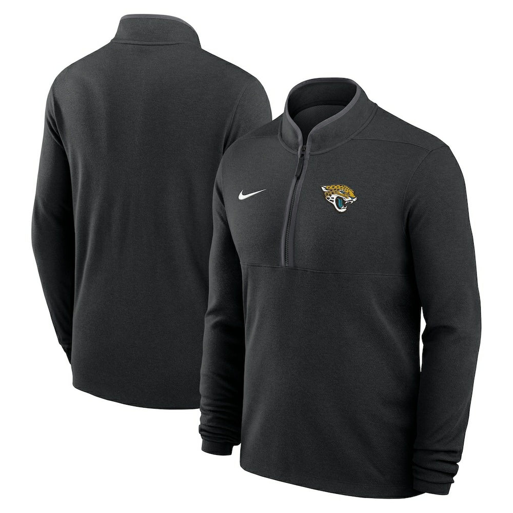 Jacksonville Jaguars Lightweight Victory Dri-FIT Half-Zip Pullover Black - Nike