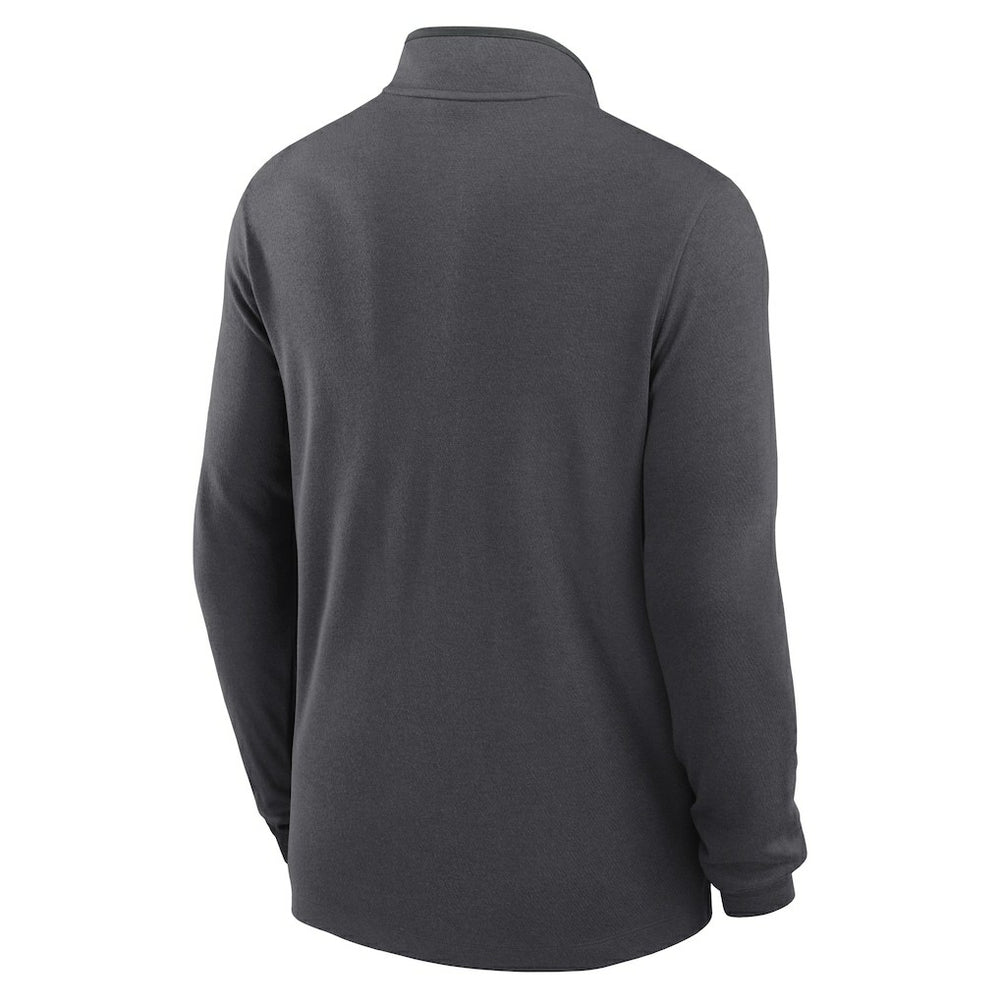 Kansas City Chiefs Lightweight Victory Dri-FIT Half-Zip Pullover Anthracite - Nike