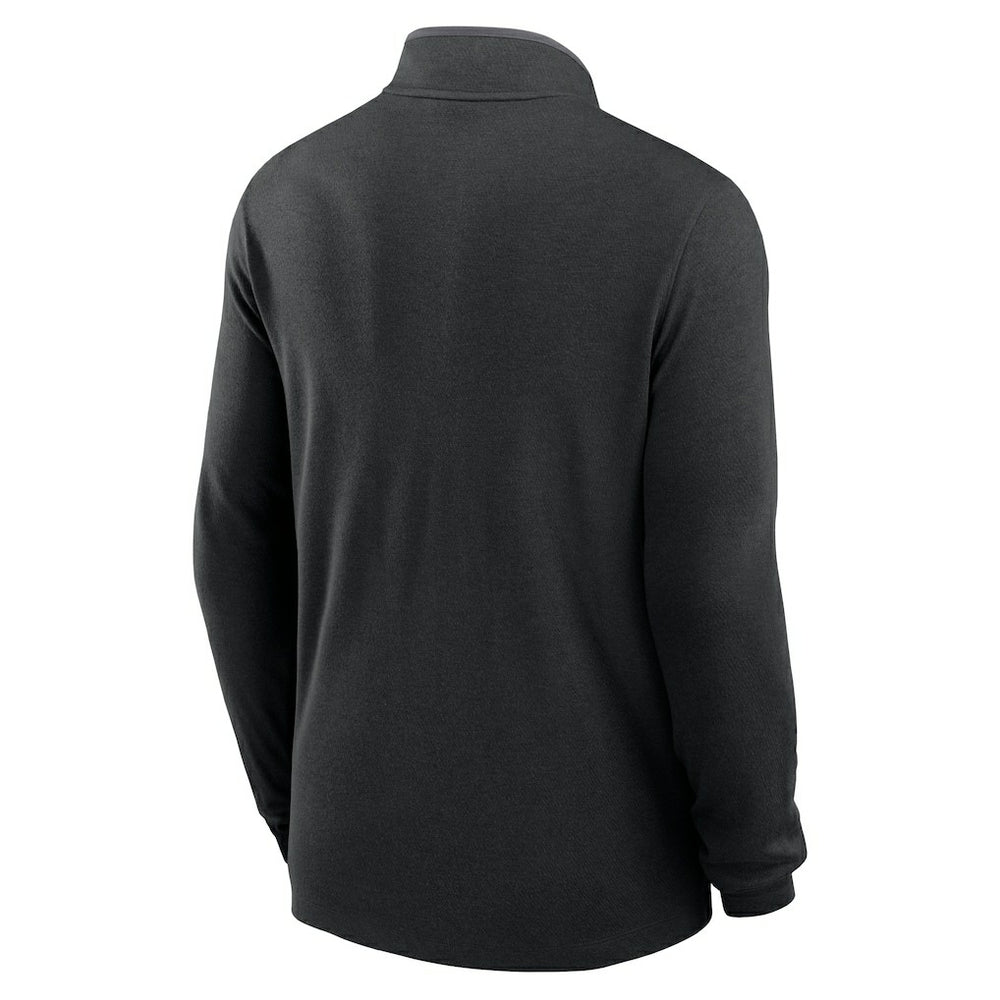 Las Vegas Raiders Lightweight Victory Dri-FIT Half-Zip Pullover Black - Nike