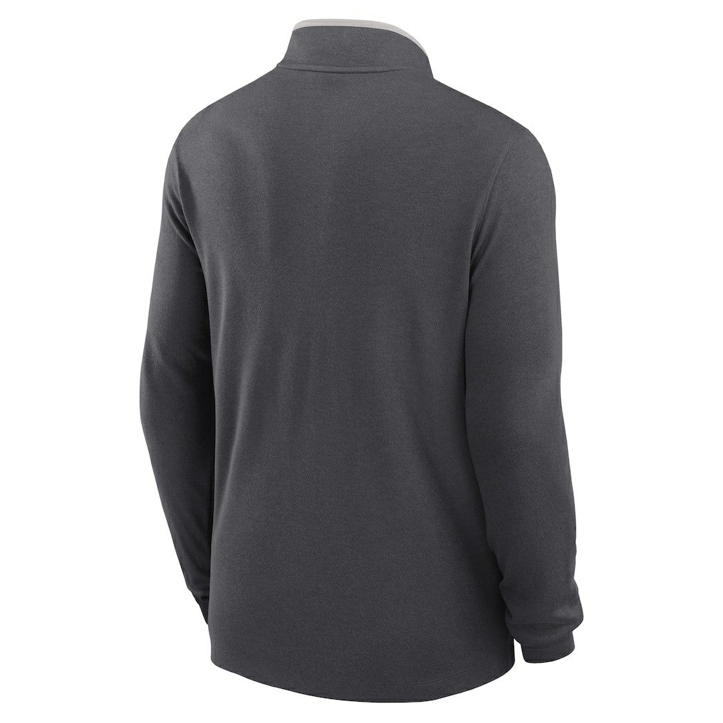 Miami Dolphins Lightweight Victory Dri-FIT Half-Zip Pullover Anthracite - Nike