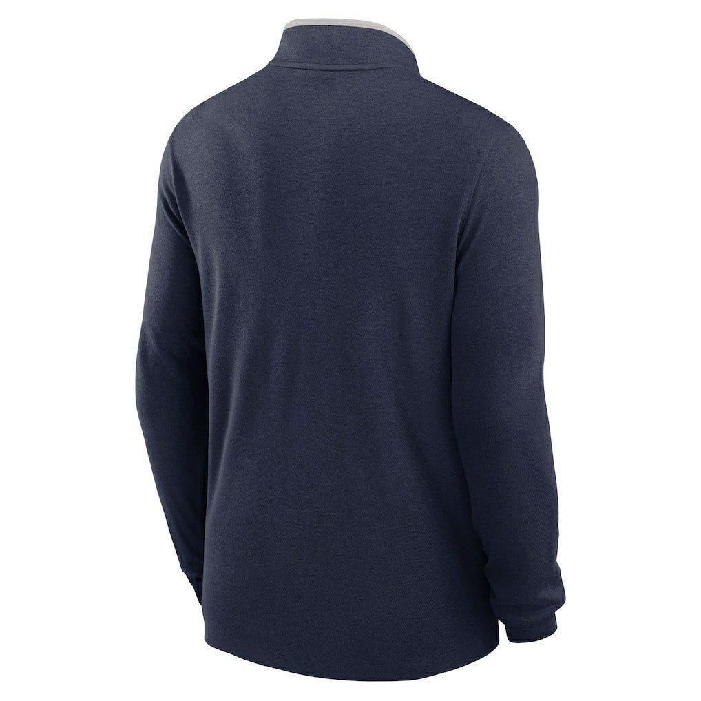New England Patriots Lightweight Victory Dri-FIT Half-Zip Pullover Navy - Nike