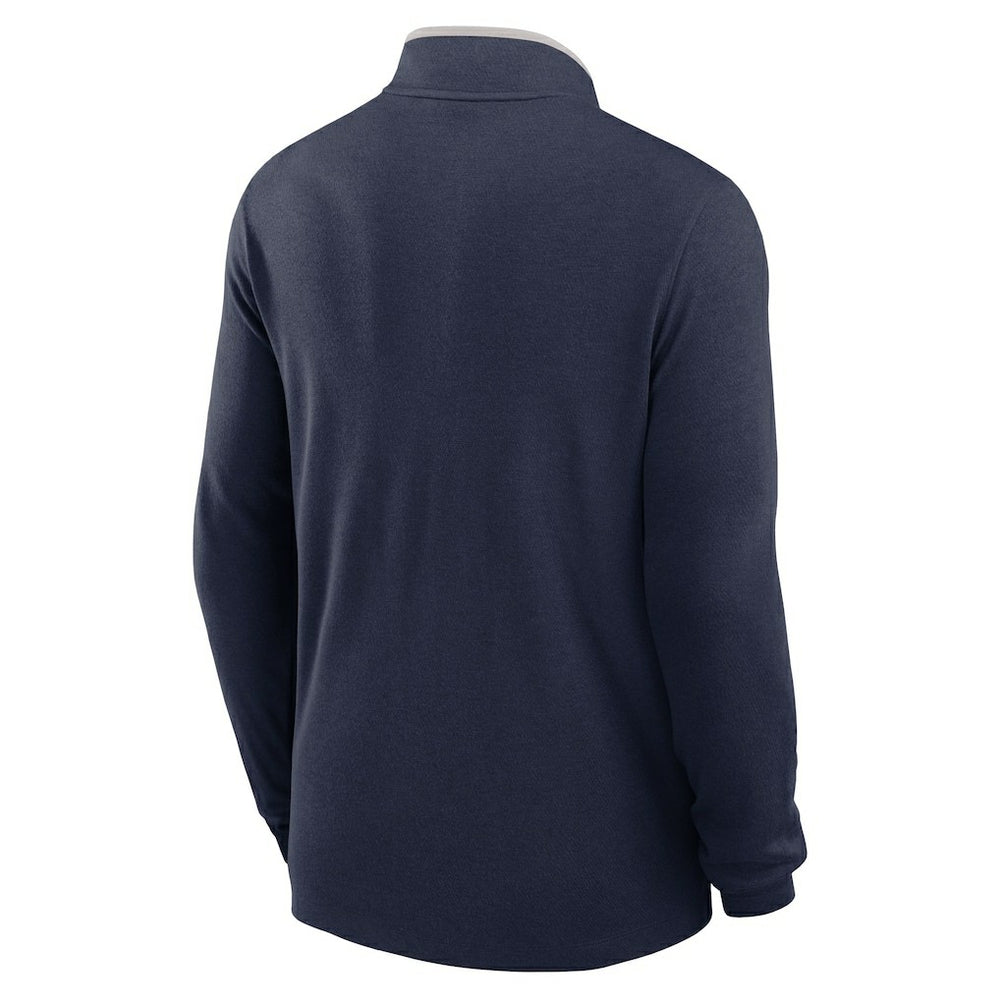New England Patriots Lightweight Victory Dri-FIT Half-Zip Pullover Navy - Nike