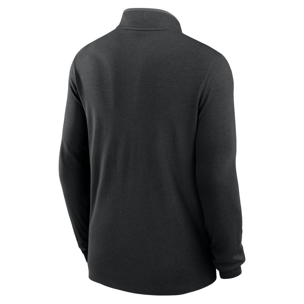 New York Jets Lightweight Victory Dri-FIT Half-Zip Pullover Black - Nike