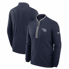 Tennessee Titans Lightweight Victory Dri-FIT Half-Zip Pullover Navy - Nike