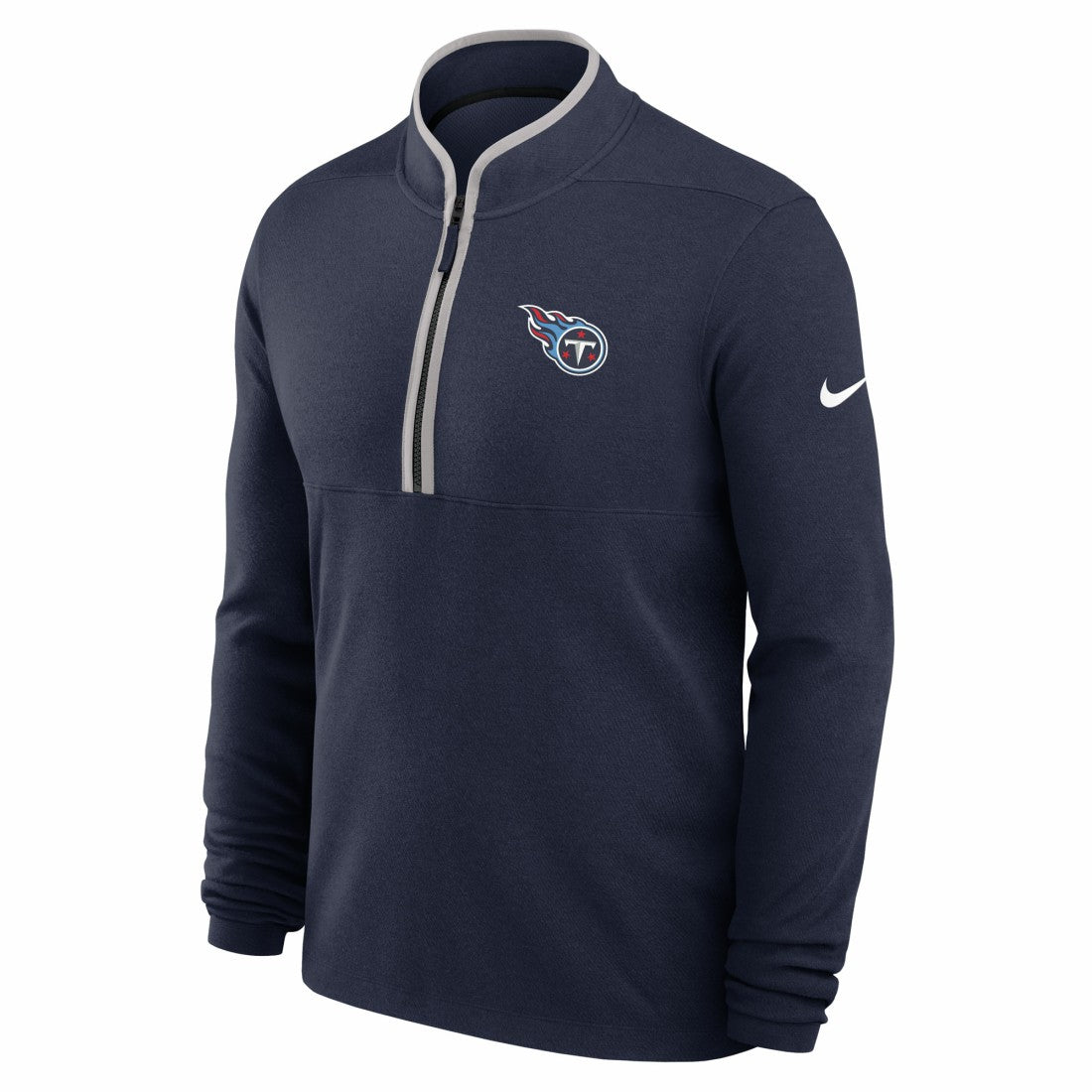 Tennessee Titans Lightweight Victory Dri-FIT Half-Zip Pullover Navy - Nike