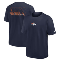 Denver Broncos Dominate The Game Essential Max90 T-Shirt Navy - Nike