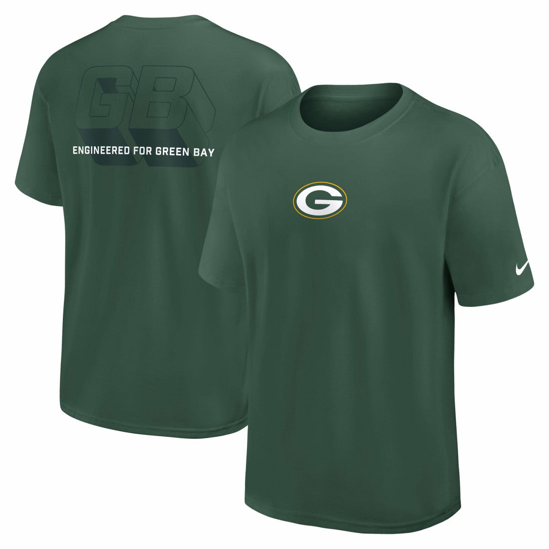 Green Bay Packers Dominate The Game Essential Max90 T-Shirt Green - Nike