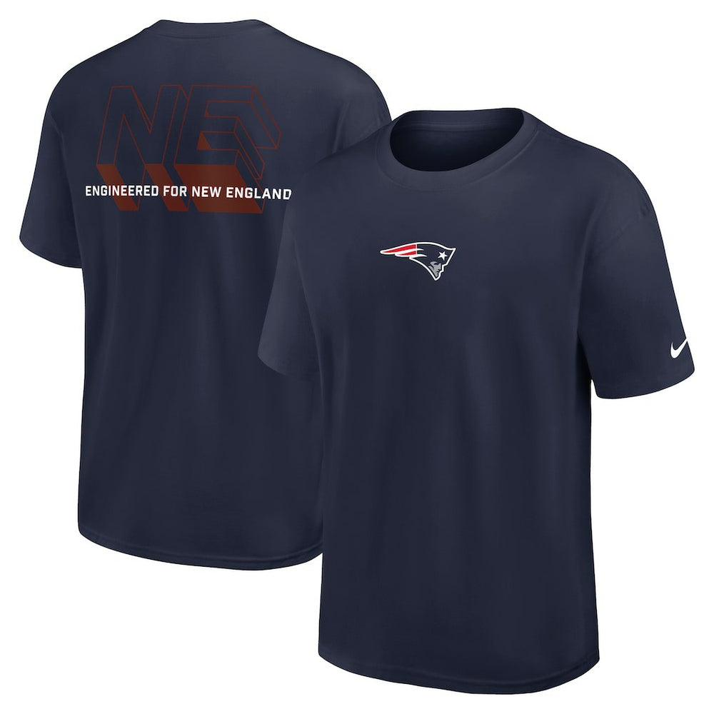 New England Patriots Dominate The Game Essential Max90 T-Shirt Navy - Nike