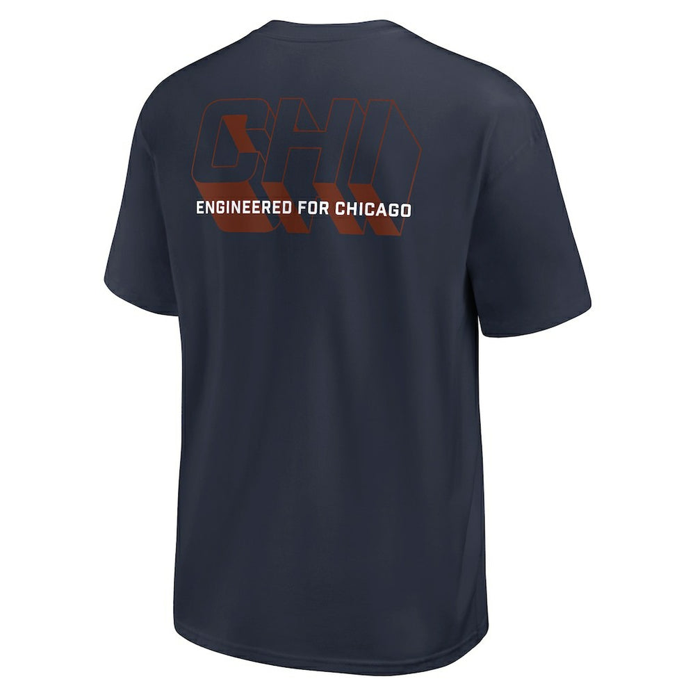 Chicago Bears Dominate The Game Essential Max90 T-Shirt Navy - Nike