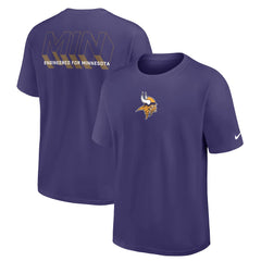 Minnesota Vikings Dominate The Game Essential Max90 T-Shirt Purple - Nike
