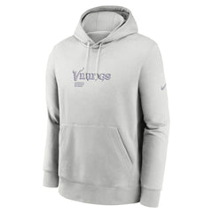 Minnesota Vikings Edge Pack French Terry Club Pullover Hoodie Gray - Nike