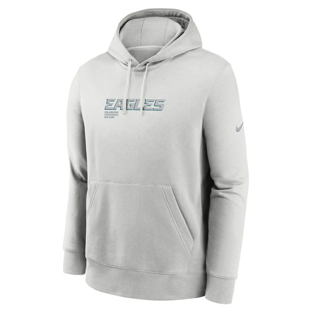 Philadelphia Eagles Edge Pack French Terry Club Pullover Hoodie Gray - Nike