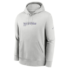 Baltimore Ravens Edge Pack French Terry Club Pullover Hoodie Gray - Nike