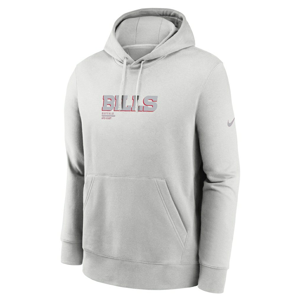 Buffalo Bills Edge Pack French Terry Club Pullover Hoodie Gray - Nike