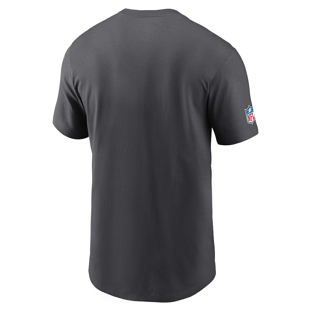 Miami Dolphins Alt Pack Onside Conversion Performance T-Shirt Anthracite - Nike