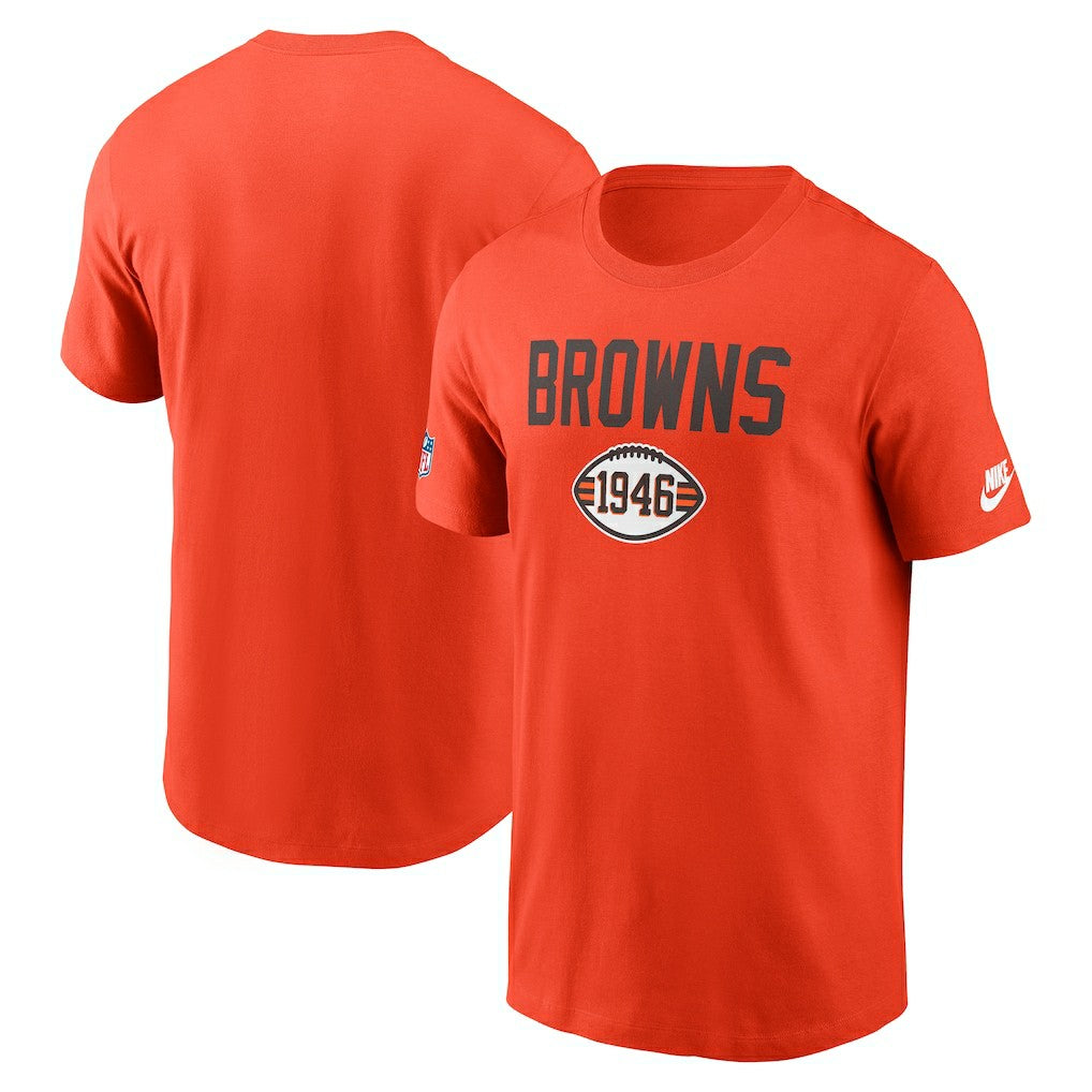 Cleveland Browns Alt Pack Onside Conversion Performance T-Shirt Orange - Nike