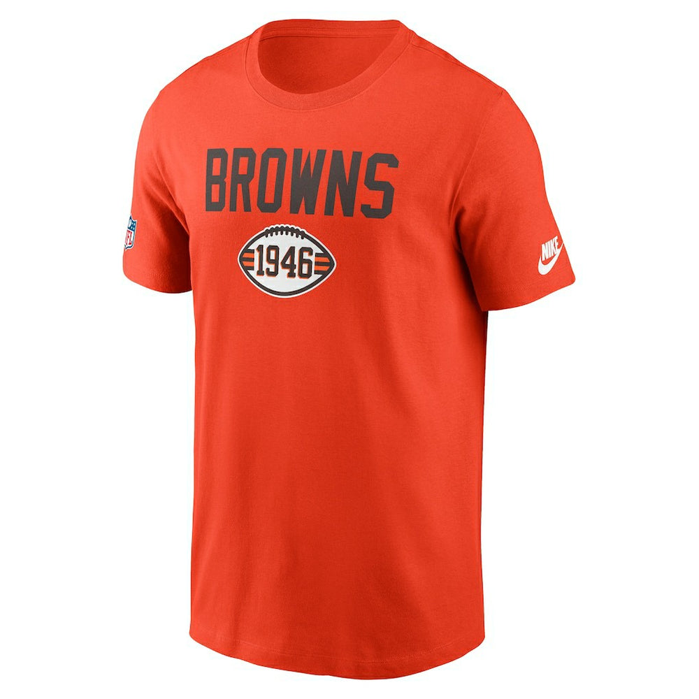 Cleveland Browns Alt Pack Onside Conversion Performance T-Shirt Orange - Nike