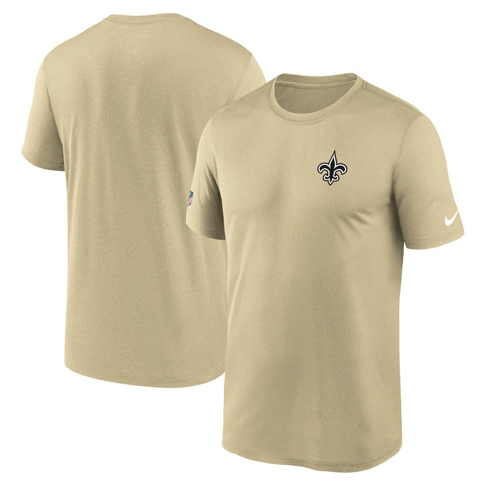 New Orleans Saints Sideline Alt Pack Legend Dri-FIT T-Shirt Gold - Nike