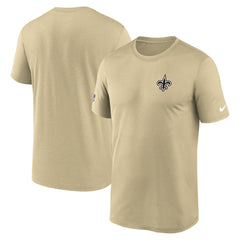 New Orleans Saints Sideline Alt Pack Legend Dri-FIT T-Shirt Gold - Nike