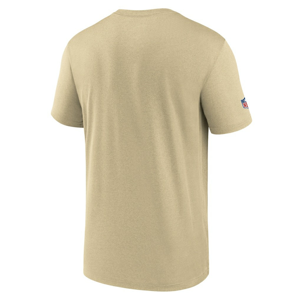 New Orleans Saints Sideline Alt Pack Legend Dri-FIT T-Shirt Gold - Nike