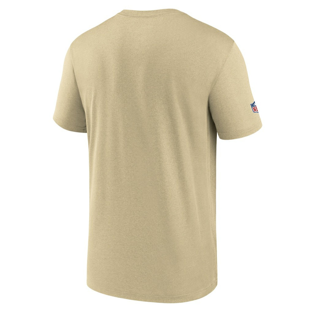 New Orleans Saints Sideline Alt Pack Legend Dri-FIT T-Shirt Gold - Nike