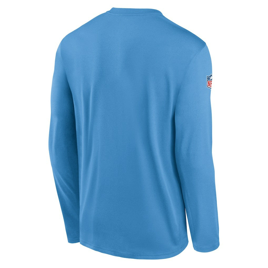 Tennessee Titans Legend Oilers Throwback Dri-FIT Long Sleeve T-Shirt Navy - Nike