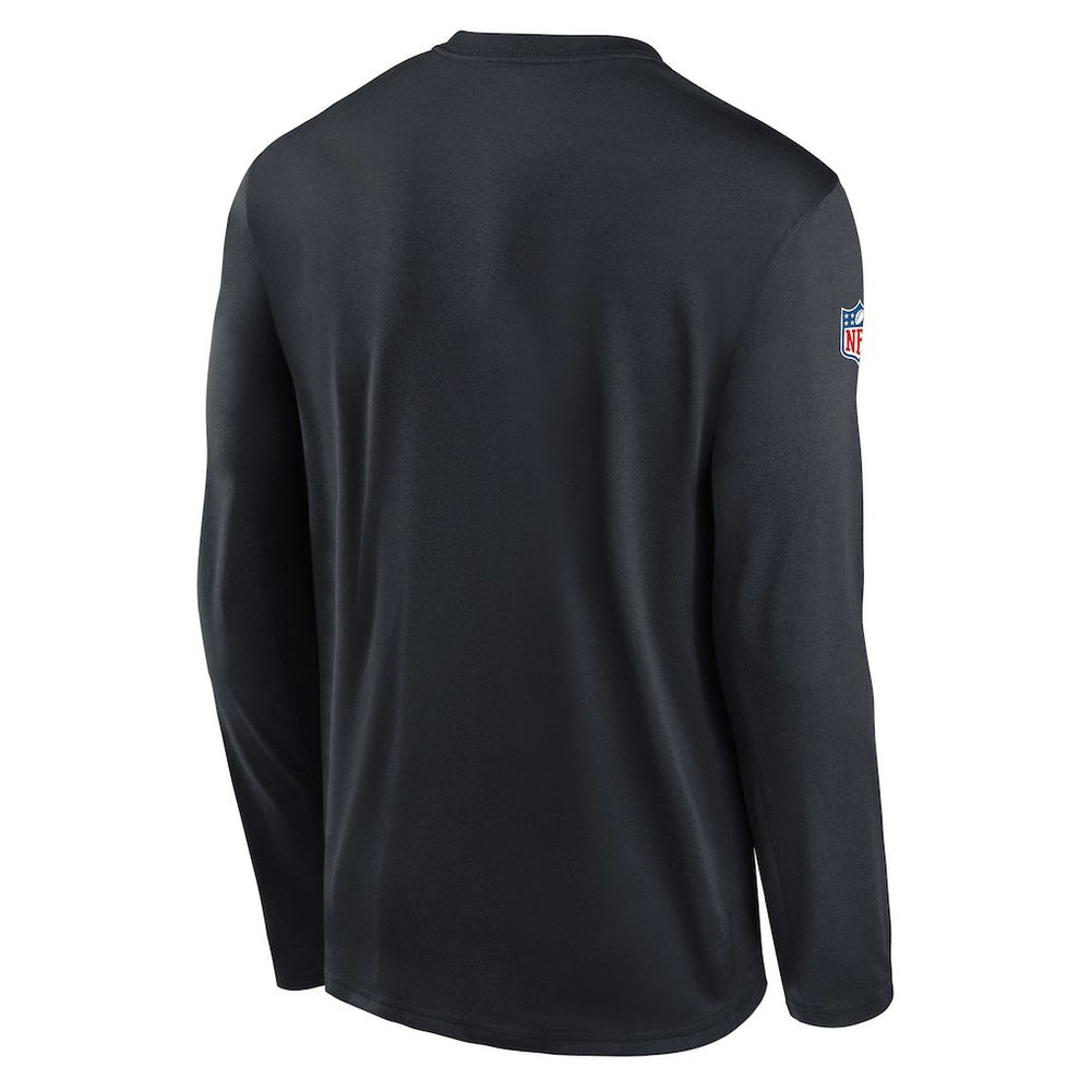 Houston Texans Legend Small Logo Dri-FIT Long Sleeve T-Shirt Navy - Nike