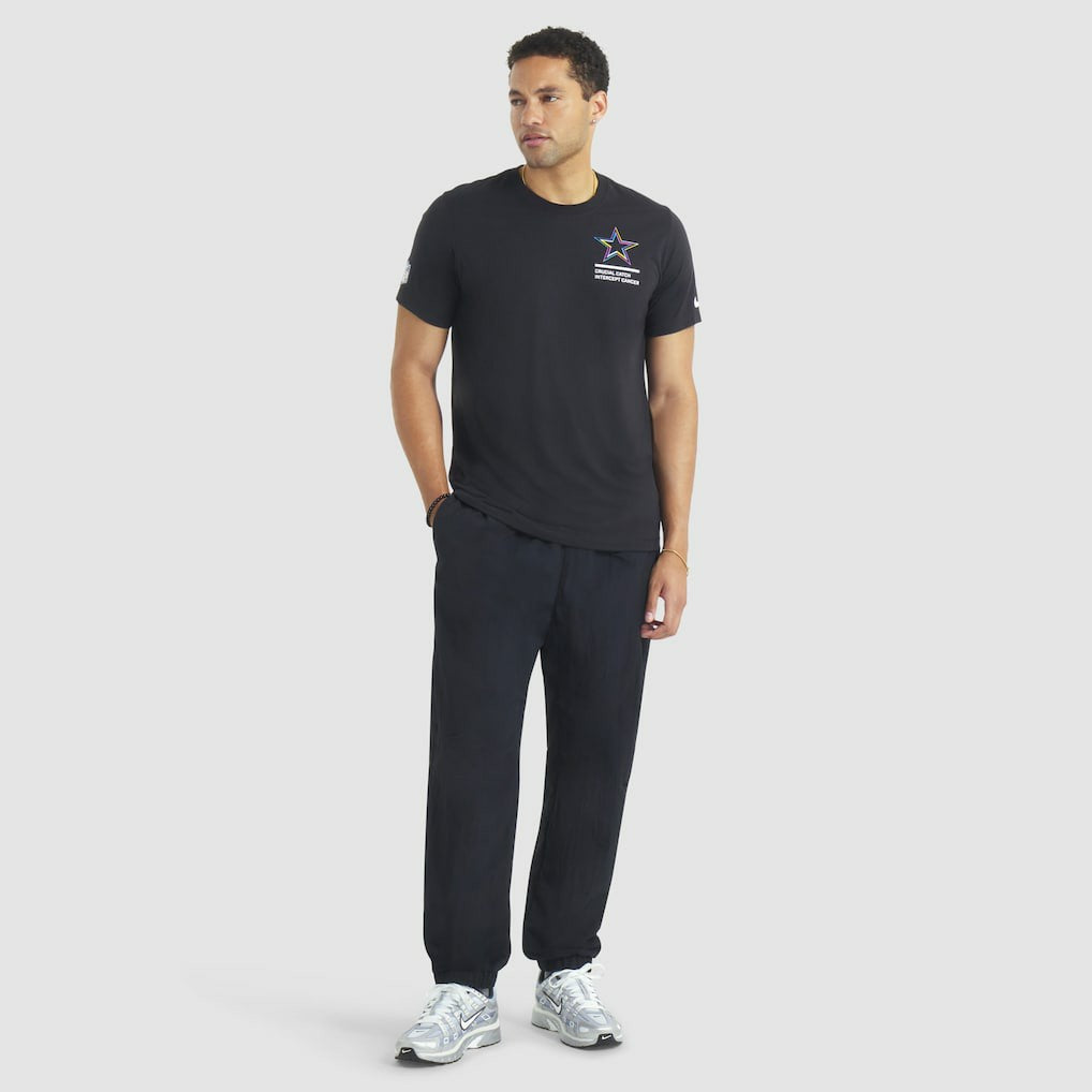 Dallas Cowboys 2025 NFL Crucial Catch Tri-Blend Dri-FIT T-Shirt Black - Nike