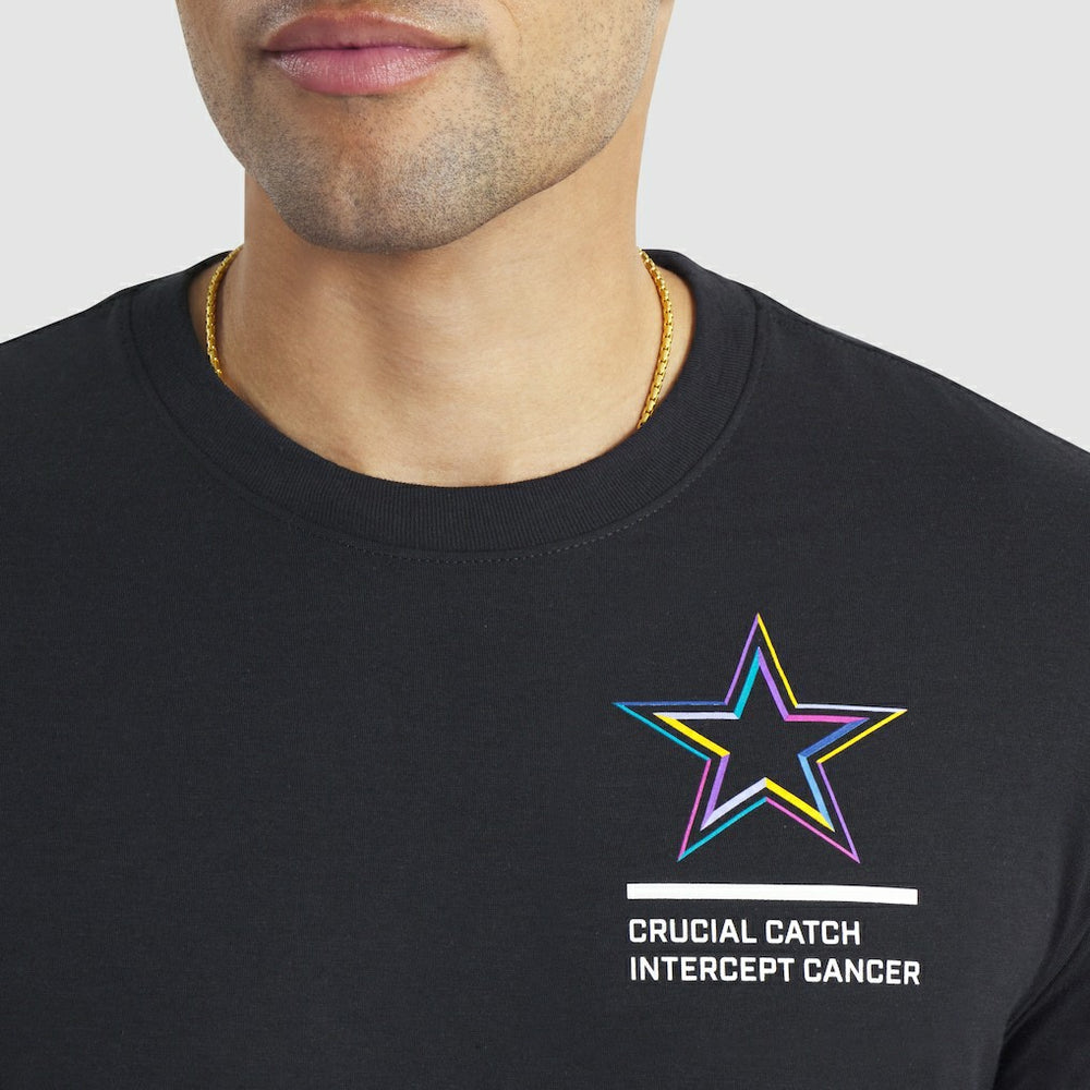 Dallas Cowboys 2025 NFL Crucial Catch Tri-Blend Dri-FIT T-Shirt Black - Nike