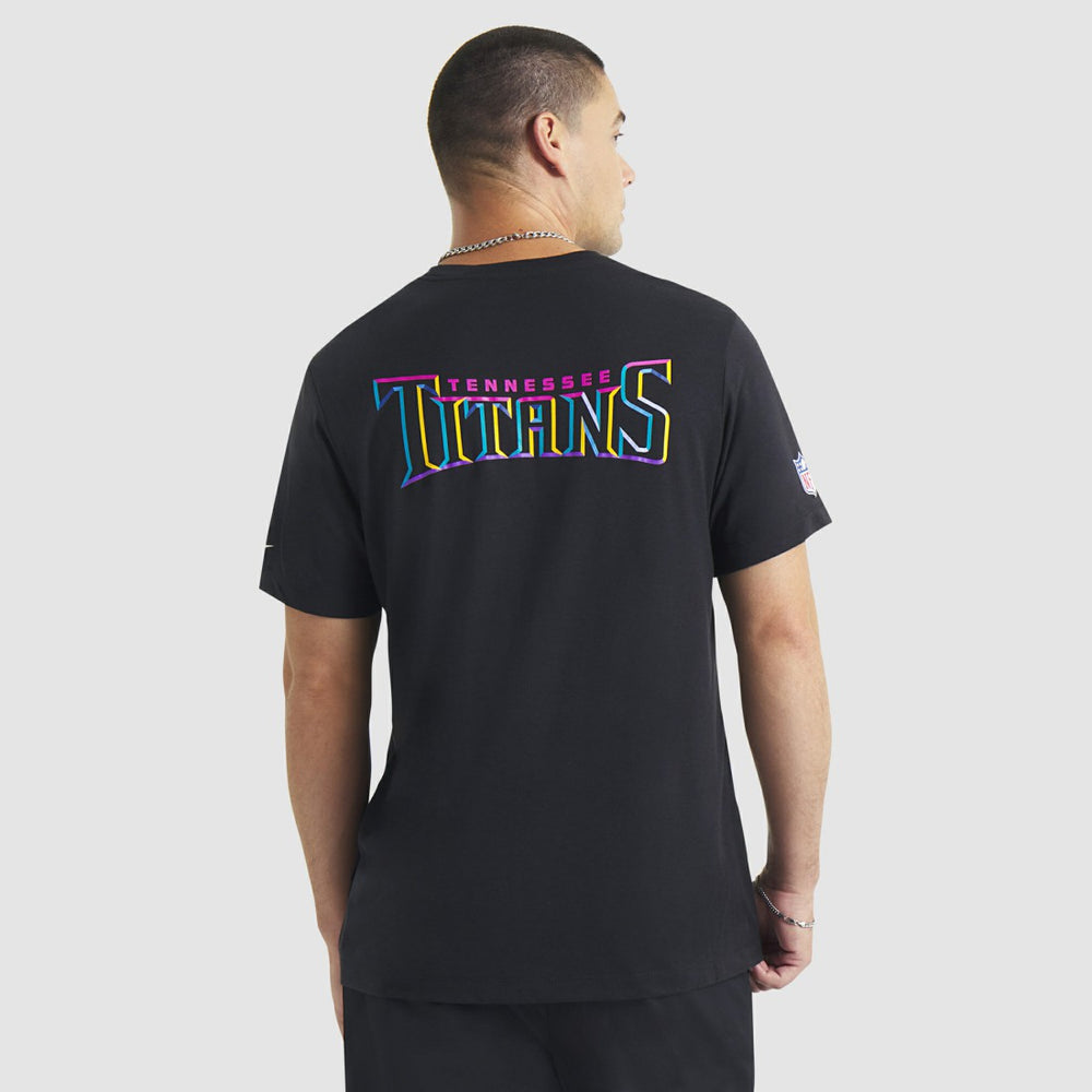 Tennessee Titans 2025 NFL Crucial Catch Tri-Blend Dri-FIT T-Shirt Black - Nike