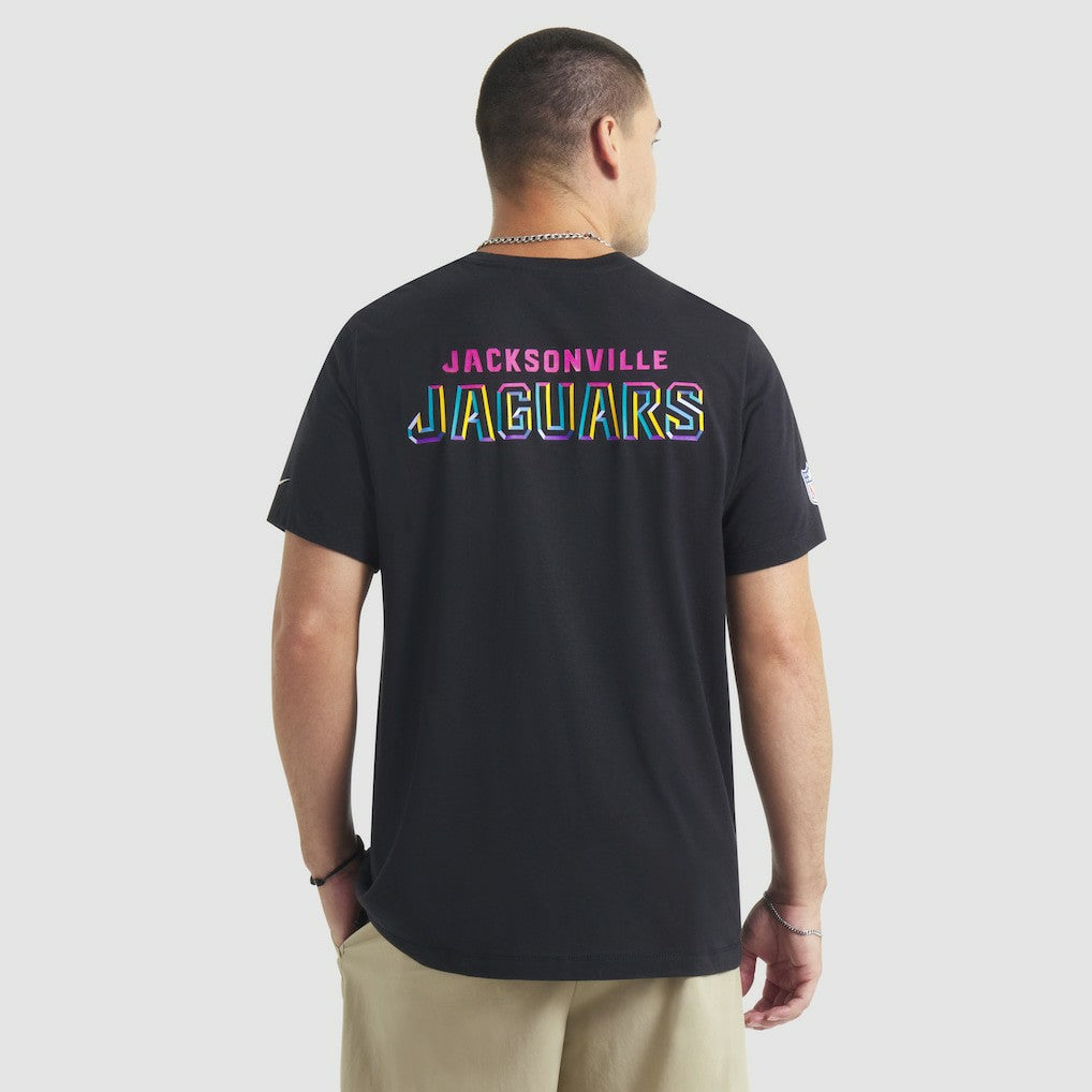 Jacksonville Jaguars 2025 NFL Crucial Catch Tri-Blend Dri-FIT T-Shirt Black - Nike