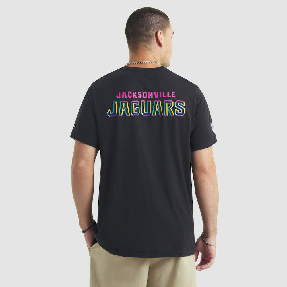 Jacksonville Jaguars 2025 NFL Crucial Catch Tri-Blend Dri-FIT T-Shirt Black - Nike