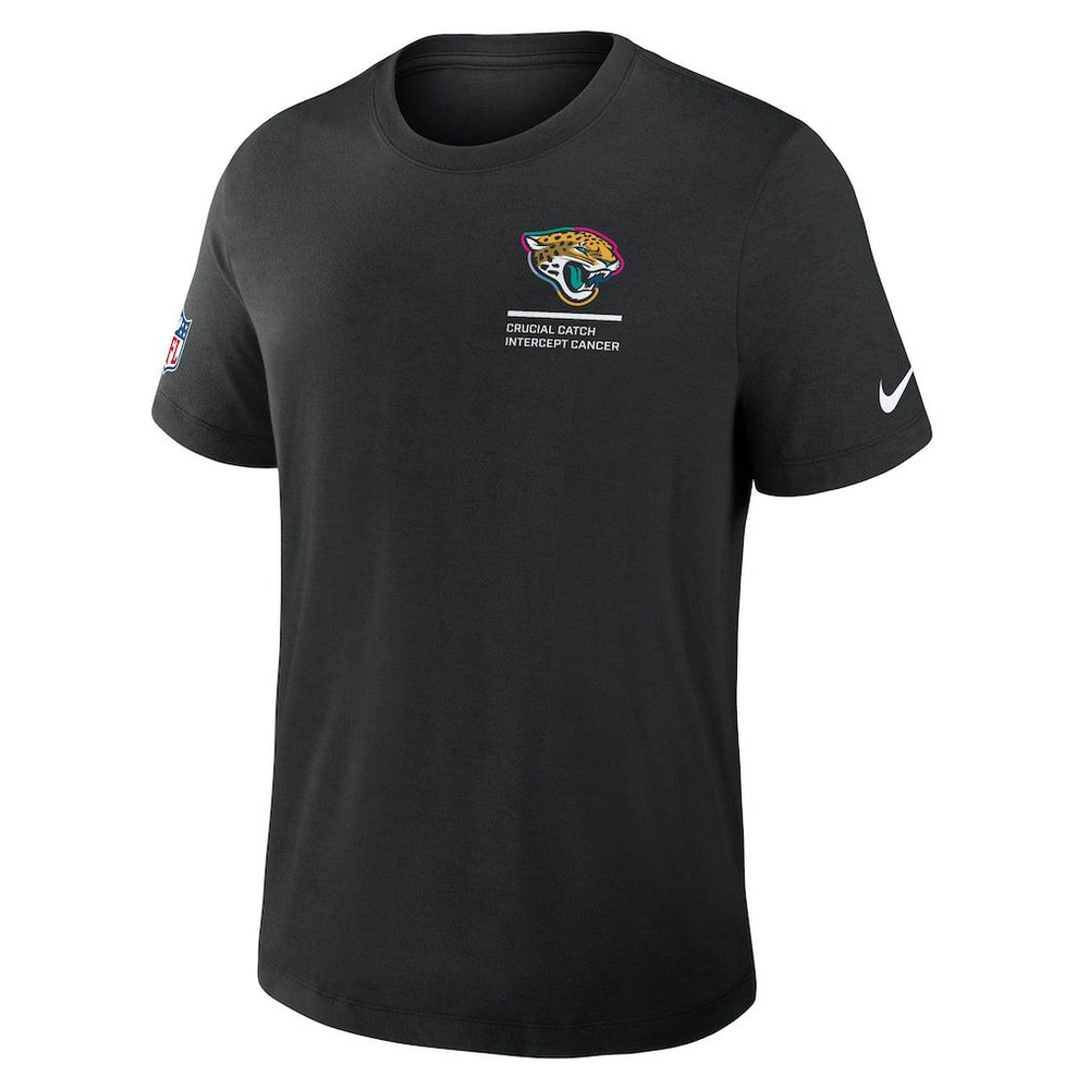 Jacksonville Jaguars 2025 NFL Crucial Catch Tri-Blend Dri-FIT T-Shirt Black - Nike
