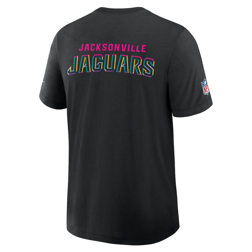 Jacksonville Jaguars 2025 NFL Crucial Catch Tri-Blend Dri-FIT T-Shirt Black - Nike