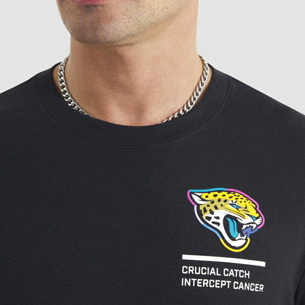 Jacksonville Jaguars 2025 NFL Crucial Catch Tri-Blend Dri-FIT T-Shirt Black - Nike