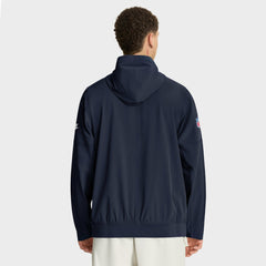 Green Bay Packers The 1923 Classic Sideline Half-Zip Anorak Jacket Navy - Nike