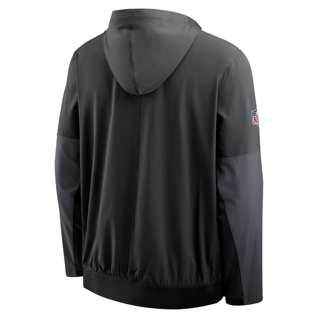 Cincinnati Bengals Sideline Anorak Half-Zip Hoodie Jacket Black - Nike