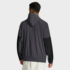 Cleveland Browns Sideline Anorak Half-Zip Hoodie Jacket Anthracite - Nike