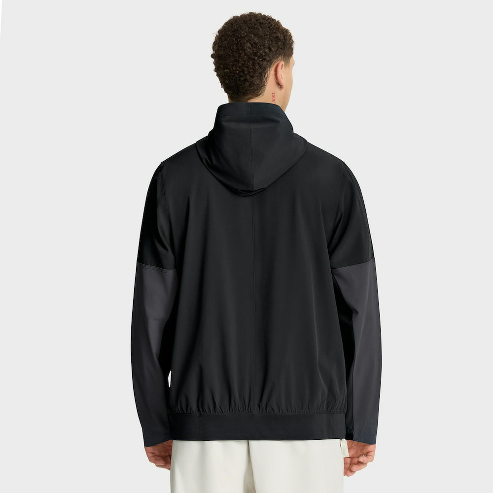 Pittsburgh Steelers Sideline Anorak Half-Zip Hoodie Jacket Black - Nike