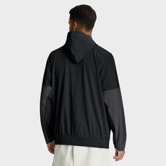 Las Vegas Raiders Sideline Anorak Half-Zip Hoodie Jacket Black - Nike