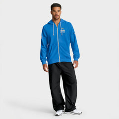 Los Angeles Chargers Sideline Standard Issue Utility Player Dri-FIT Full-Zip Hoodie Powder Blue - Nike