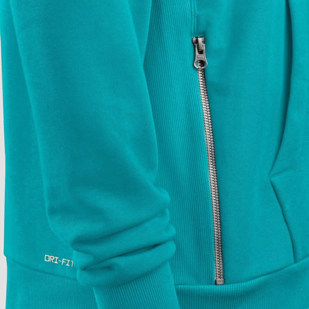 Miami Dolphins Sideline Standard Issue Utility Player Dri-FIT Full-Zip Hoodie Aqua - Nike